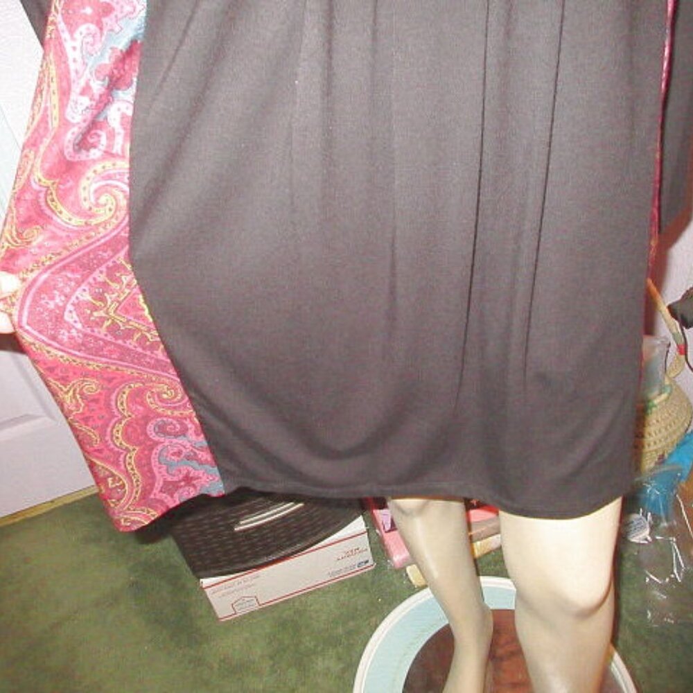 Soft Surroundings Patchwork Tunic Dress Size L Be… - image 4